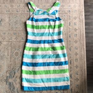 Lilly Pulitzer Henley Organza Bow Neck Dress 2